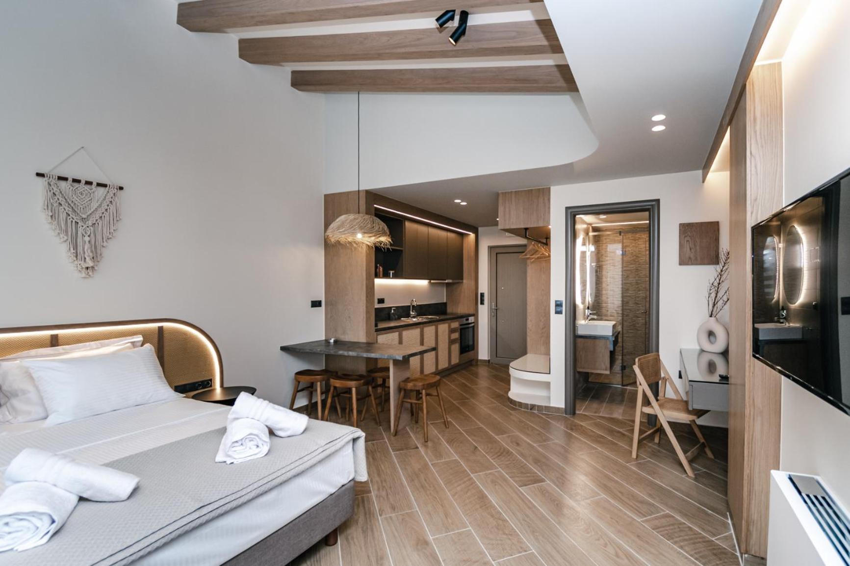 Terra Helios Suites & Studios Kyparissia Rum bild